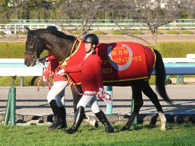 Jantar Mantar wins the Asahi Hai Futurity Stakes 2023. (Photo: netkeiba)