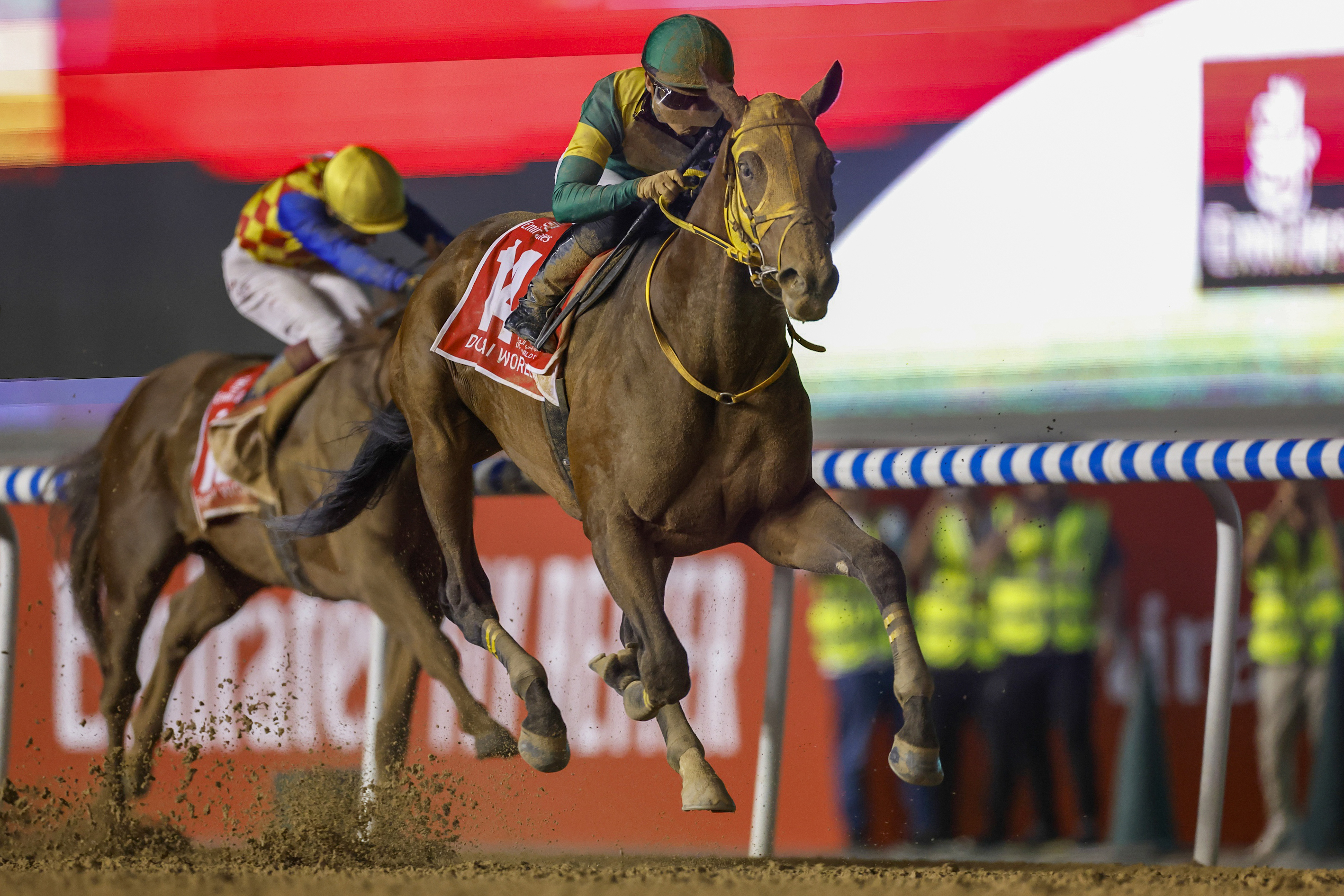 Ushba Tesoro won 2023 Dubai World Cup (c)Masakazu Takahashi